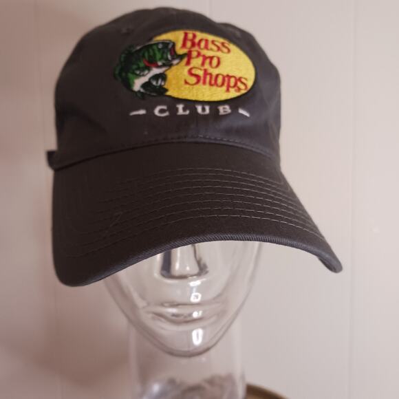 Bass Pro Shops Club navy baseball hat. OS - Picture 1 of 6